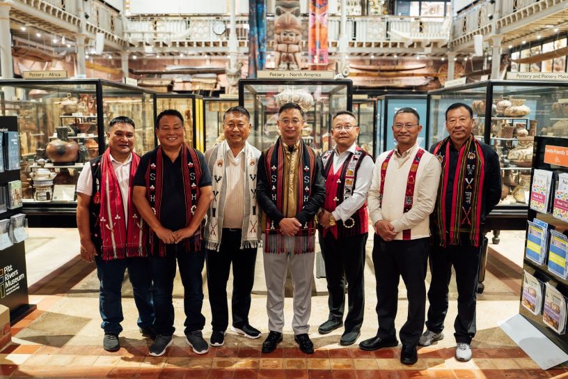 Interior of an anthropological museum